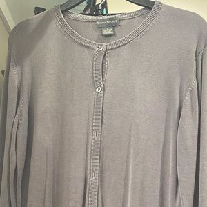 Grey banana republic cardigan